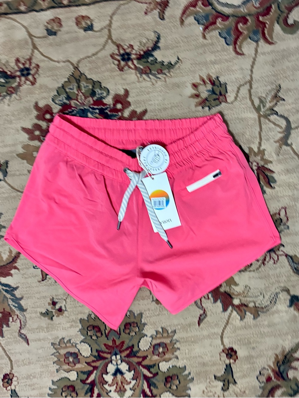 Vuori Clementine 2.0 4" Short Sunset Pink size XS NWT - Picture 6 of 13